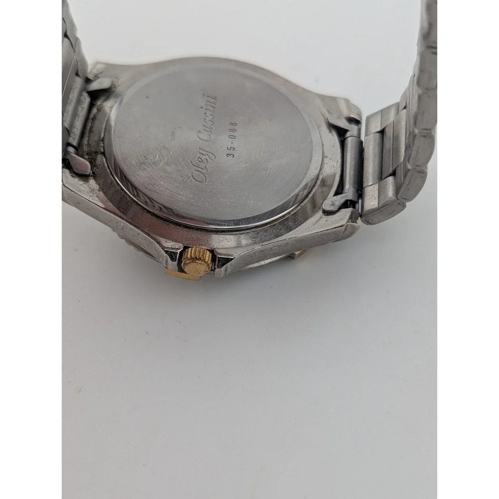 Oleg Cassini Men's Watch 38mm Case Two Tone 7.5